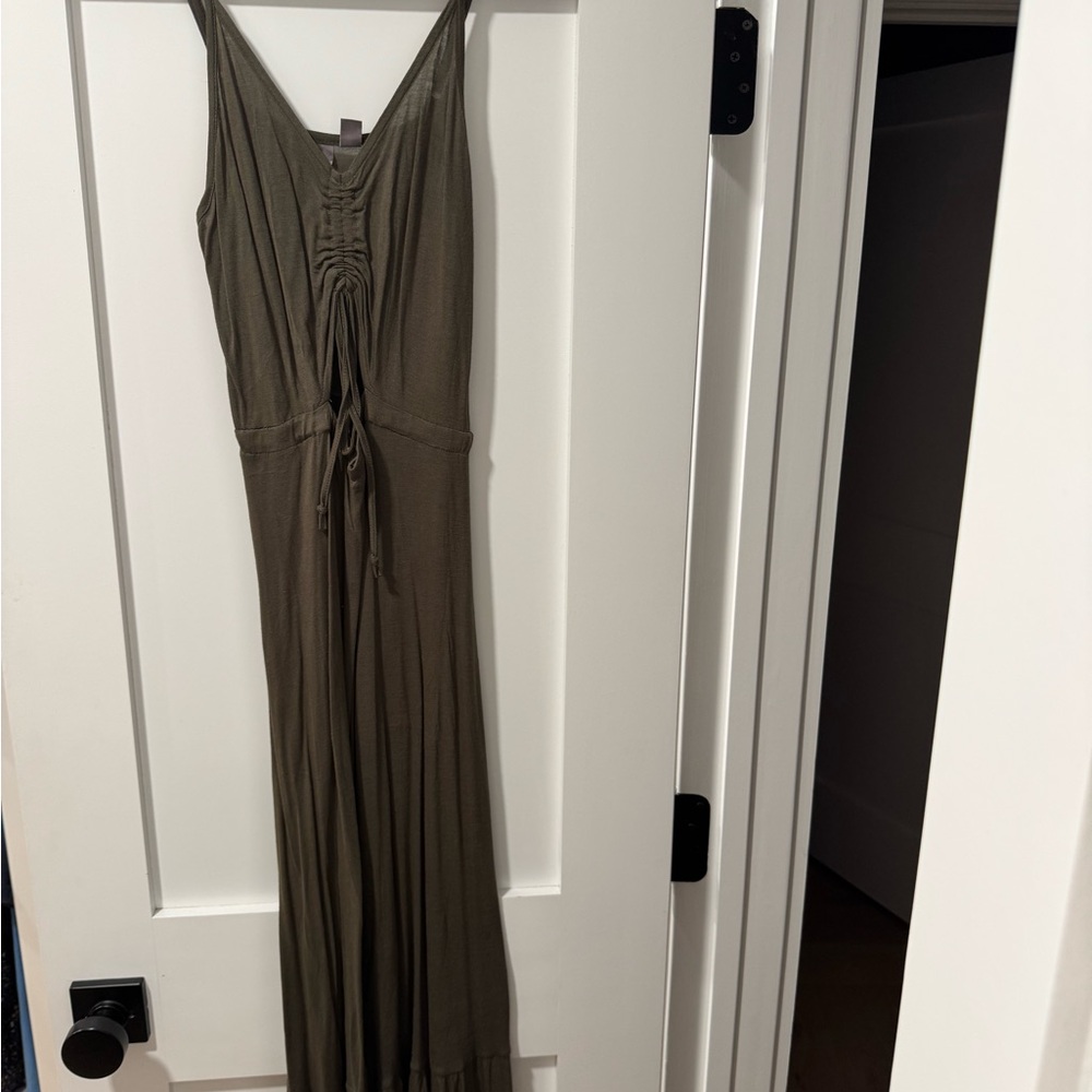 Olive Green Dress